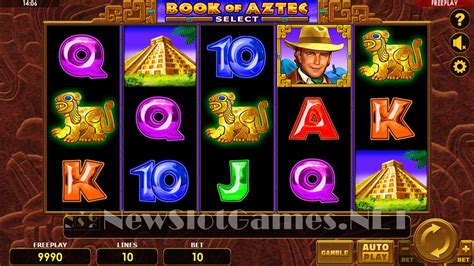 Book of aztec select Win big with Book of Aztec Select slotgaming! If you are fan of slots, than Book of Aztec is the game for you! The ancient theme and thrilling gameplay will keep you entertained for hours on end